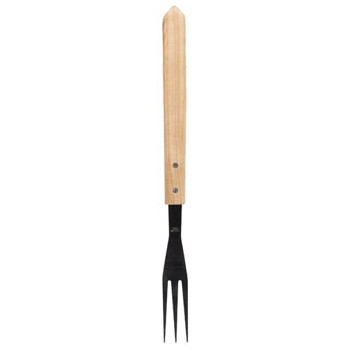TENEDOR BARBACOA INOX/MADERA 41CMS